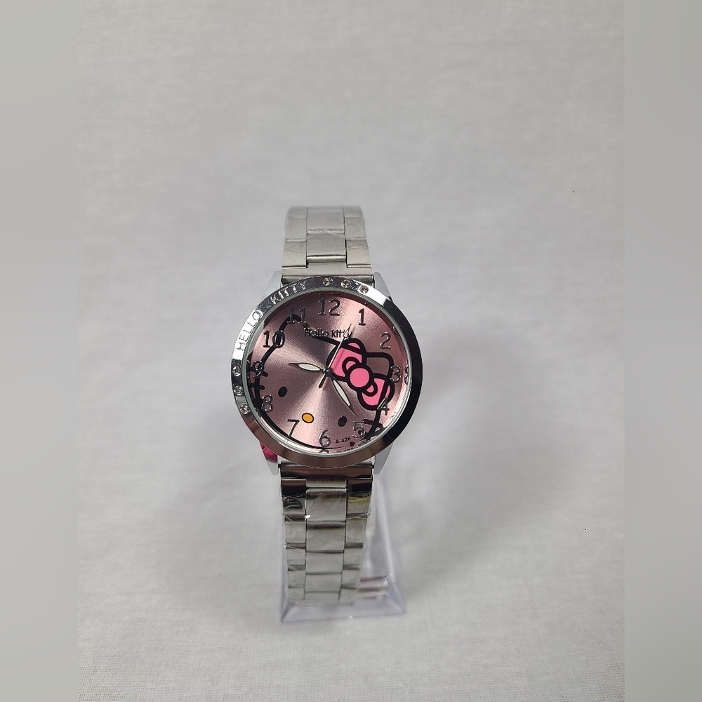 Brand new Sanrio Hello Kitty stainless steel watch- Pink